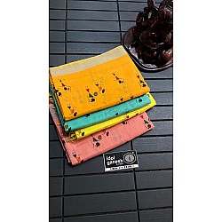 IG6758lite weight lenin sarees IG6758lite weight lenin sarees