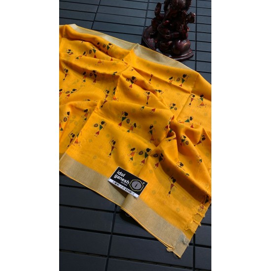 IG6758lite weight lenin sarees IG6758lite weight lenin sarees