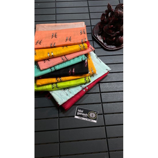 IG6759lite weight lenine sarees IG6759lite weight lenine sarees