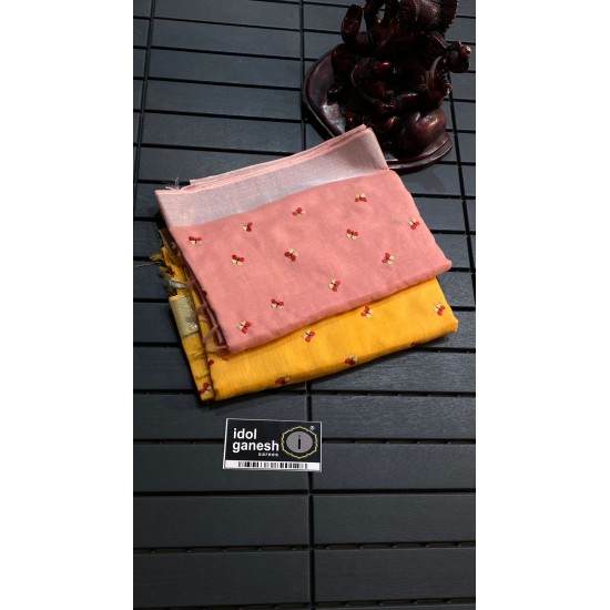 IG6762lite weight lenin sarees IG6762lite weight lenin sarees