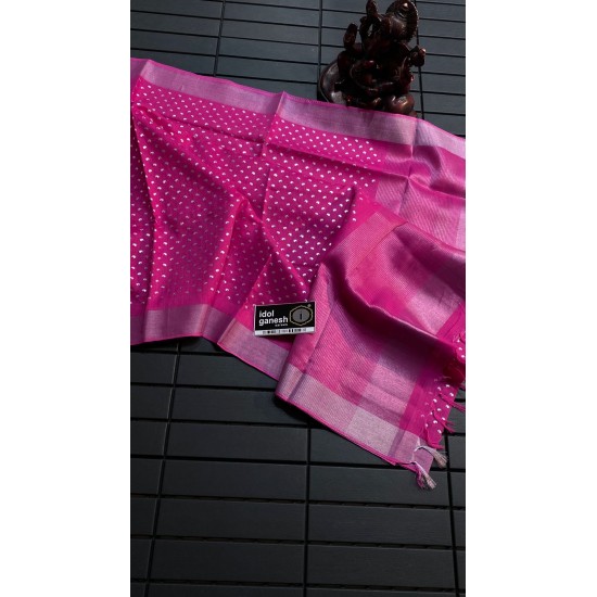 IG6765 lite weight lenin sarees IG6765 lite weight lenin sarees