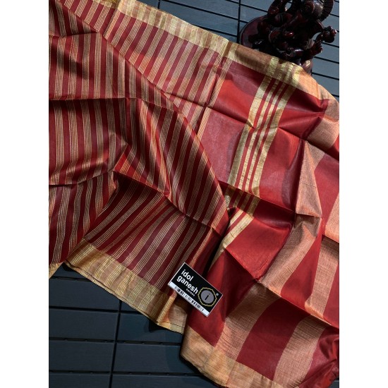 IG6791  lite weight tusser sarees 