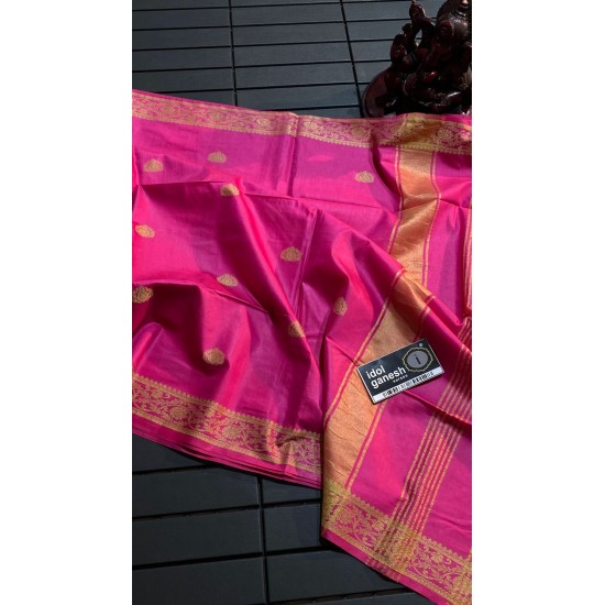 IG6796 lite weight tusser sarees 1400/-