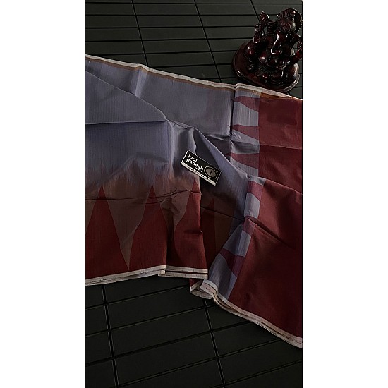 IG6819 lite weight  musline chanderi sarees 