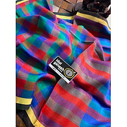 IG6843pure handloom lenine/lenine saree IG6843pure handloom lenine/lenine saree