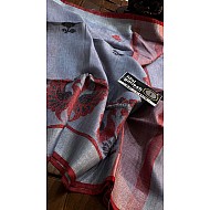 IG6852pure handloom lenine/lenine saree 