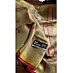 IG6862pure handloom tissue /lenine saree 