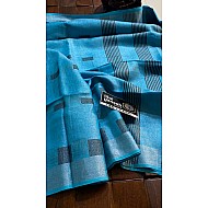 IG6867pure handloom tissue /lenine saree 2200/-