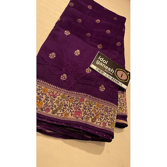 IG6878 lite weight pure tusser georgette  