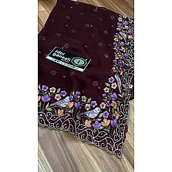 IG6896 lite weight pure muslin tishu crush 