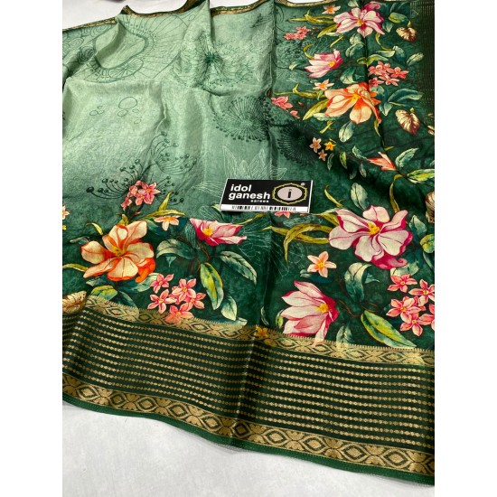 IG6909 lite weight pure HO crape kanchi weaving border IG6909 lite weight pure HO crape kanchi weaving border