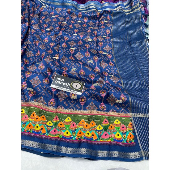 IG6910lite weight pure munga silk print