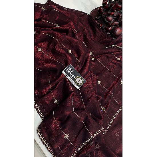 IG6914 lite weight chiffon crush  