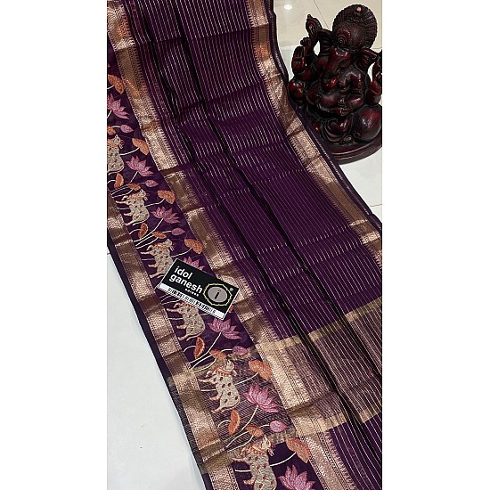 IG6927lite weight Mangalagiri tusser 