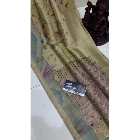 IG6928lite weight pure silk jari sarees 