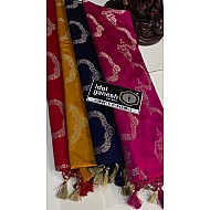 IG6943 pure banarasi mashrow silk  