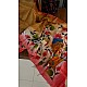 IG6957 pure handloom pure silk along with real hand brush IG6957 pure handloom pure silk along with real hand brush