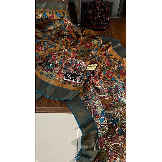 IG6960 pure hand loom tusser/ tusser IG6960 pure hand loom tusser/ tusser