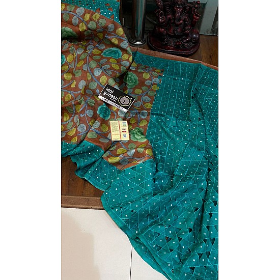 IG6977pure handloom desi tussar/tusser  