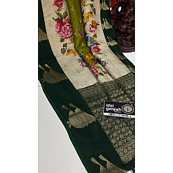 IG7010  lite weight pure soft munga crape  3650/-