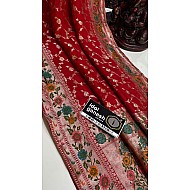 IG7018 lite weight pure tusser georgette IG7018 lite weight pure tusser georgette