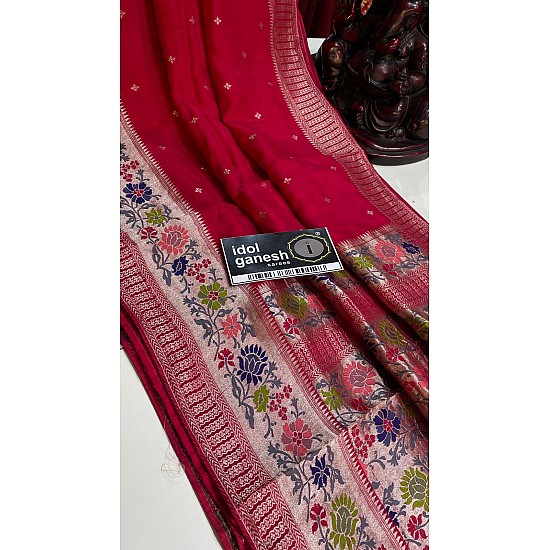 IG 7020  lite weight pure tusser georgette 