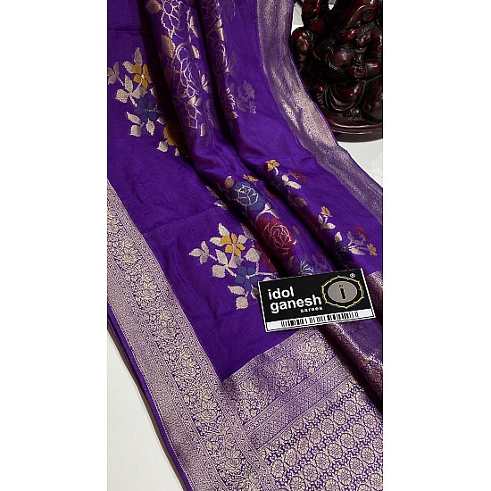 IG7022  lite weight pure tusser georgette 