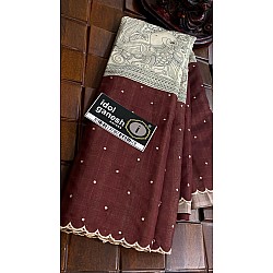 IG7057:lite weight tusser checks mirror work 3185/- IG7057:lite weight tusser checks mirror work 3185/-