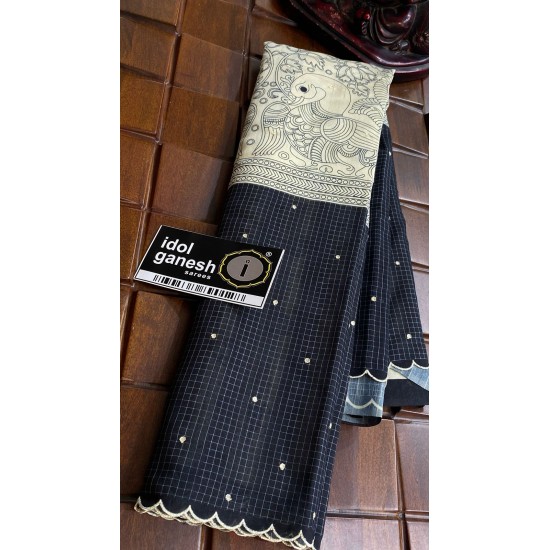 IG7058:lite weight tusser checks mirror work IG7058:lite weight tusser checks mirror work