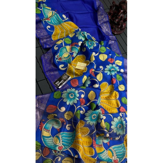 IG7085:pure handloom tusser kanchi weaving 