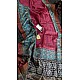 IG7087pure handloom tusser jari Chek weaving IG7087pure handloom tusser jari Chek weaving
