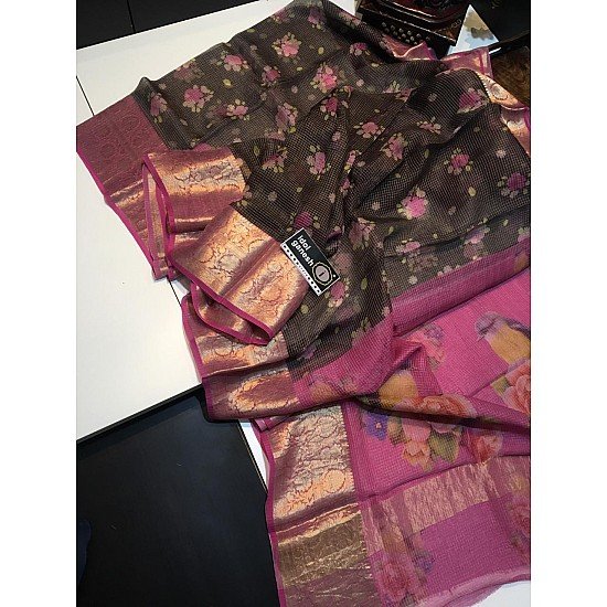 IG709 Pure Handloom Kanchi kora IG709 Pure Handloom Kanchi kora