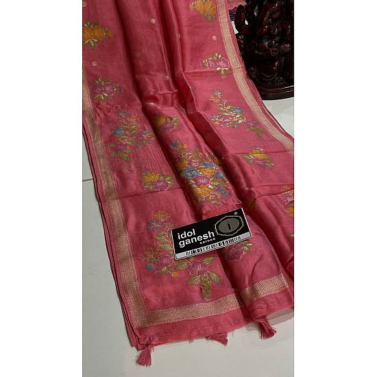 IG7092 lite weight pure tusser georgette 