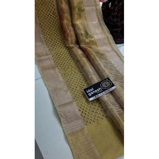 IG7119 lite weight kanchi tissue print 