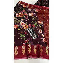 IG7143: lite weight pure crape raw mango weaving  