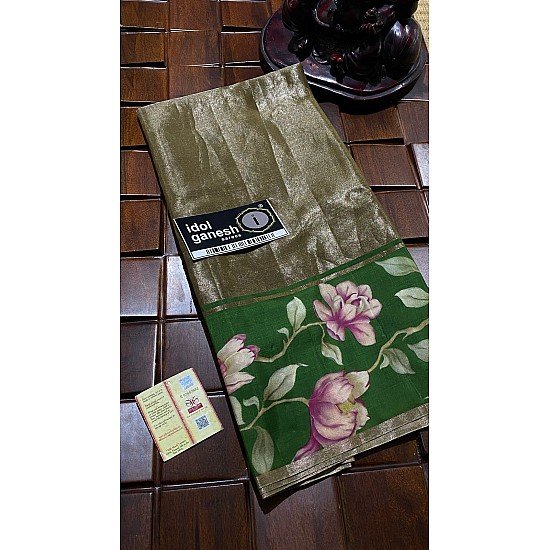 IG7150 pure handloom real tissue/tissue IG7150 pure handloom real tissue/tissue