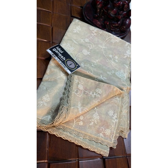 IG7204lite weight tissue tusser sarees IG7204lite weight tissue tusser sarees