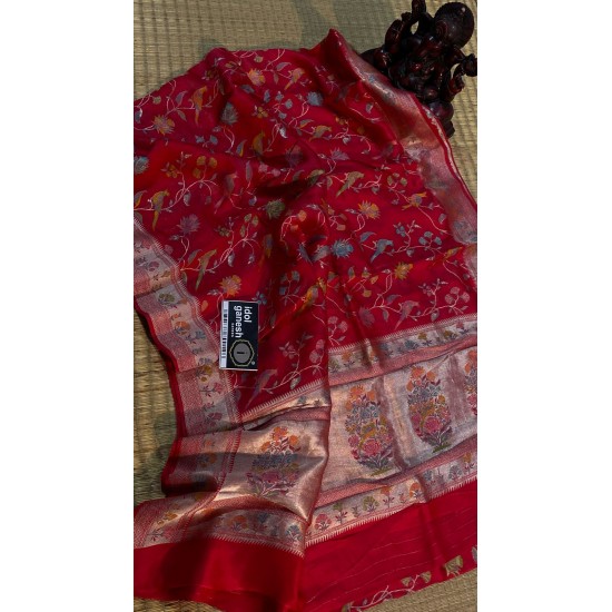 IG7210 pure tussar georgette IG7210 pure tussar georgette