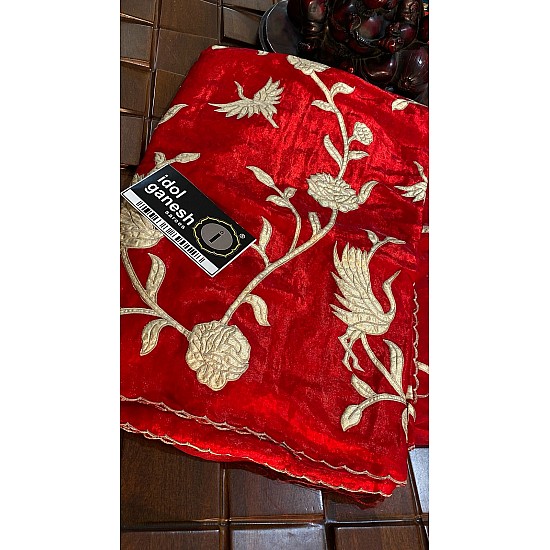 IG7219 lite weight velvet chiffon  