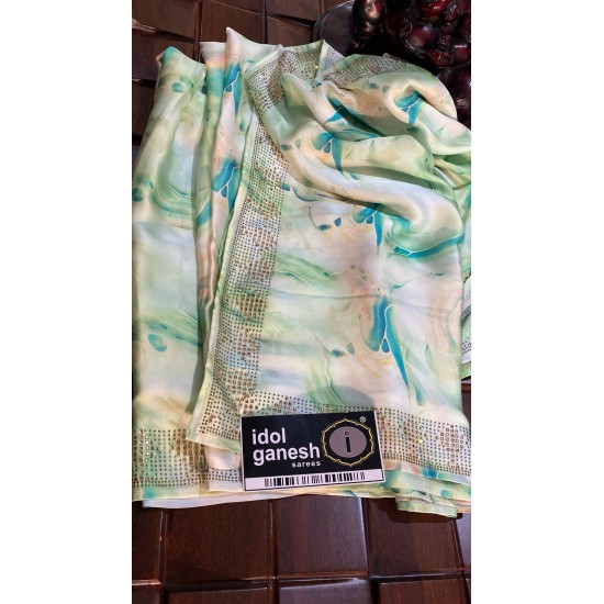 IG7225lite weight mashrow satin print  