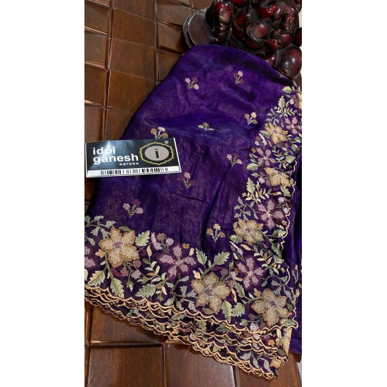 IG7251:lite weight velvet chiffon 