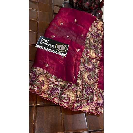 IG7252:lite weight velvet chiffon 