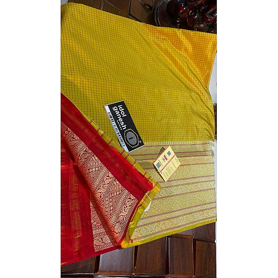 IG7265: pure handwoven kathan/kathan 