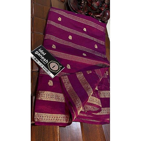 IG7285 pure munga crape  