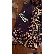 IG7298:lite weight pure chiffon crush duels color effect fabric