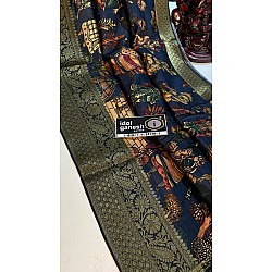 IG7304pure munga crape kanchi weaving IG7304pure munga crape kanchi weaving