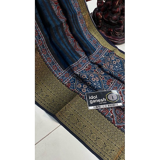 IG7344:lite weight pure munga crape kanchi weaving IG7344:lite weight pure munga crape kanchi weaving