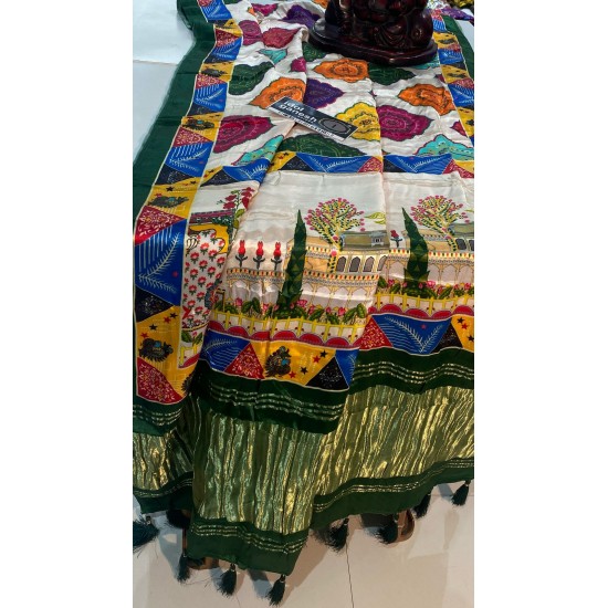 IG7357:lite weight pure gazzi silk   