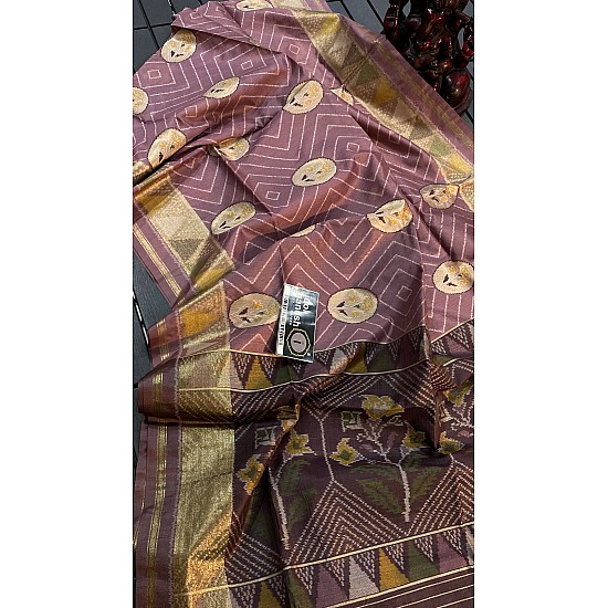 IG7363te weight tusser sarees IG7363te weight tusser sarees