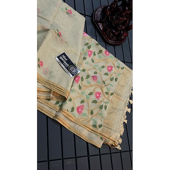 IG7366te weight  soft chanderi  